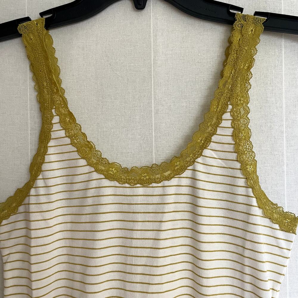Anthropologie Hem & Thread NWT Cami Tank Small - Picture 2 of 4
